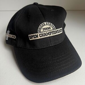 Legendary Headwear 2008 US Open Championship Hat Black Golf CoolMax Cap Mens